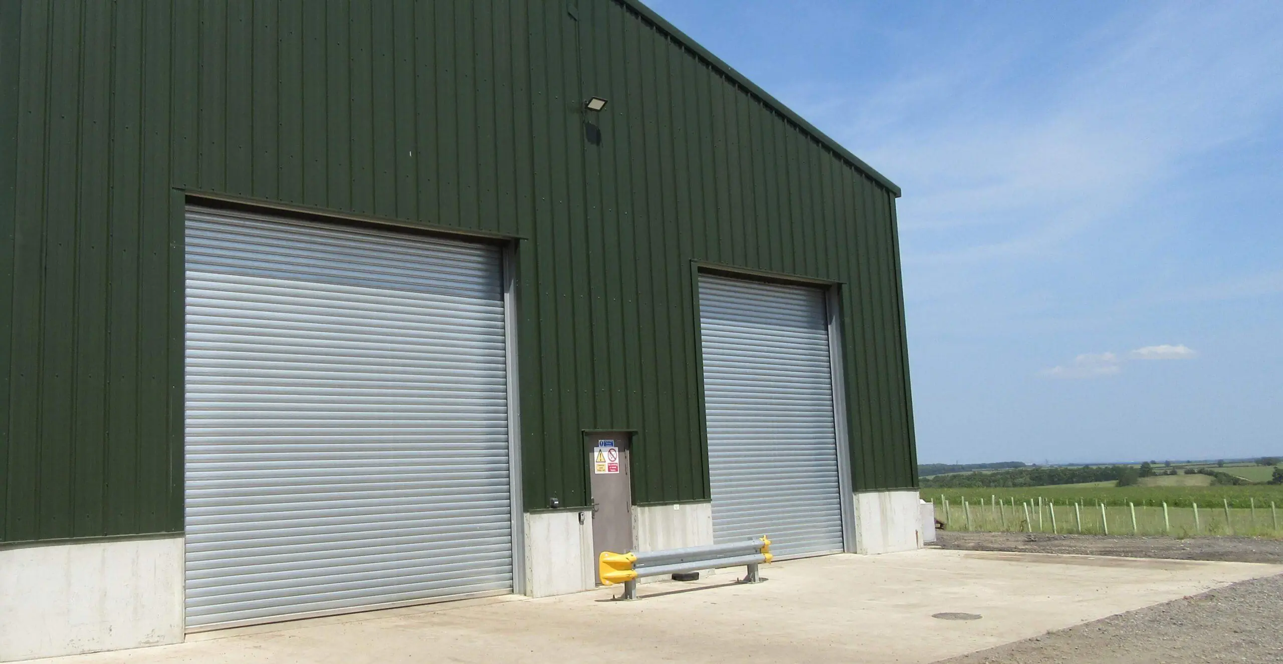 Regular Industrial Door Servicing | Agricultural building side on | County Industrial Doors