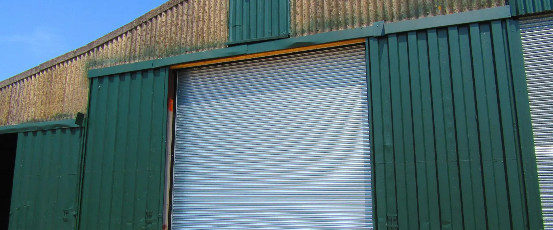 Agricultural roller shutter on a building | County Industrial Doors